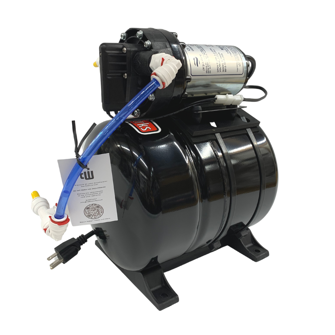 3.2 GPM Water Pump System for Espresso Coffee Machines by Caffewerks // High Volume System