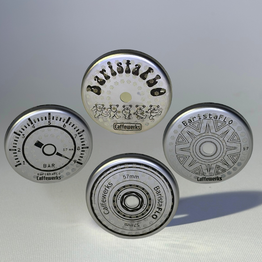 Caffewerks // BaristaFlo Precision La Marzocco // Slayer Style Screen