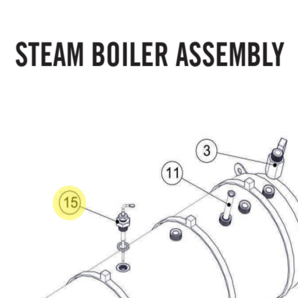 Water Level/Autofill Probe, w/ Fitting