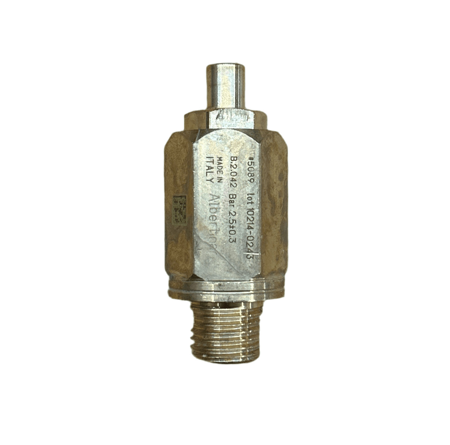 Micra Safety Valve Ch19 G1/4 2.5 Bar Brass