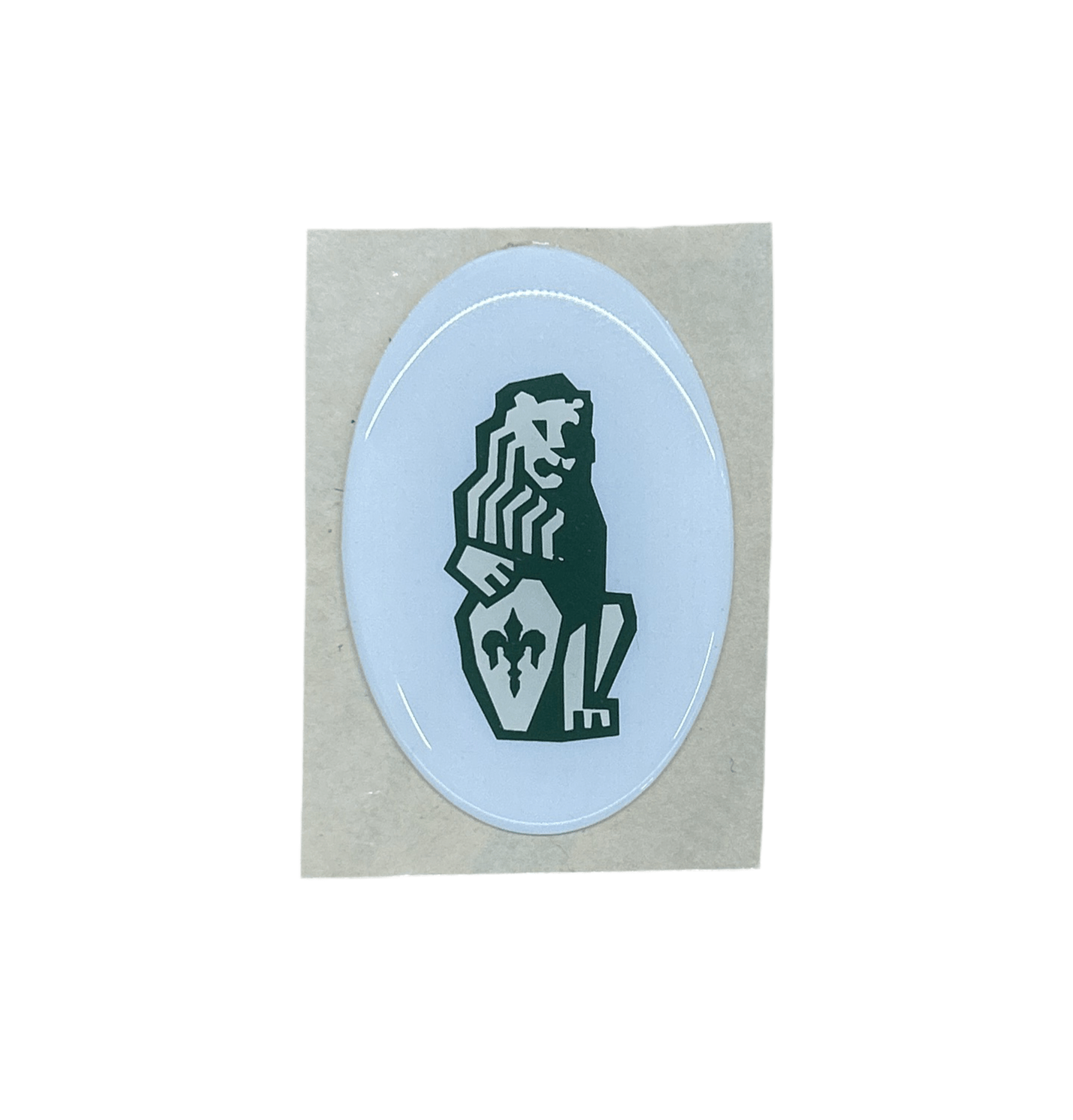 STICKER FOR GB5 / FB80 EE BUTTON BOX  Oval