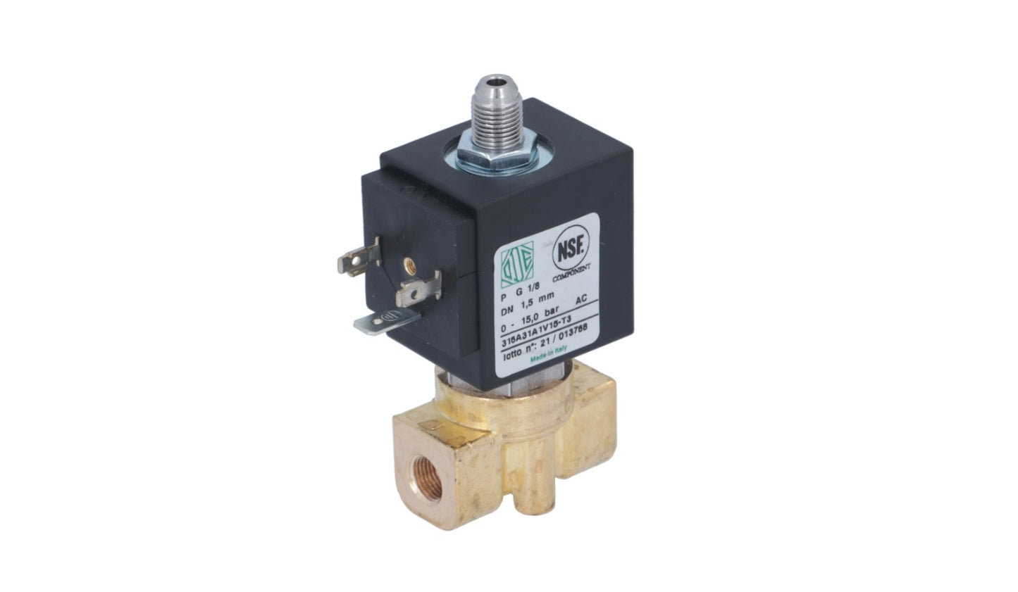 3 Way Solenoid Valve, 220v (L100/E.02)