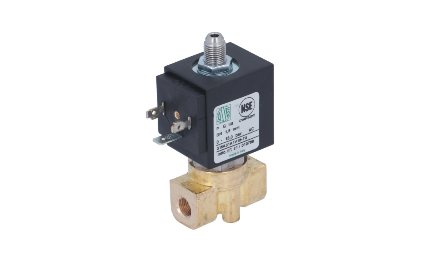 3 Way Solenoid Valve, 220v (L100/E.02)
