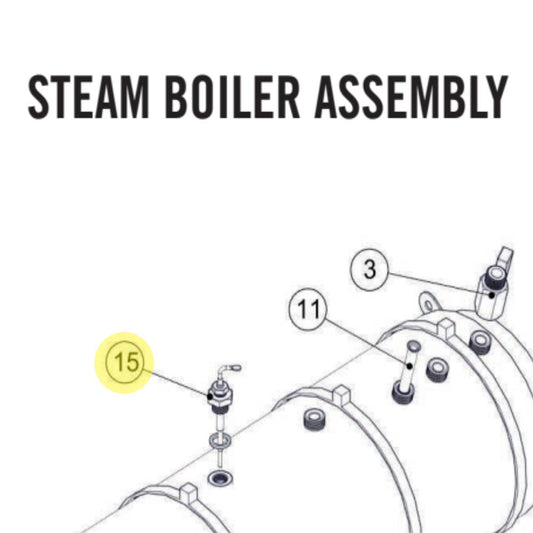 Water Level/Autofill  Probe, w/ Fitting